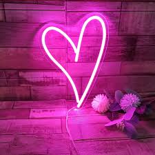 heart neon sign